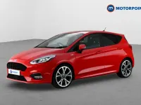 Used Ford Fiesta ST-Line X 125 HP (91 kW) 2021 Red Hatchback
