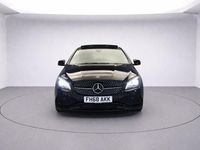 Used Mercedes CLA200 AMG line 156 HP (114 kW) 2019 Black Coupe