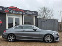 Used Mercedes C250 AMG line 204 HP (150 kW) 2017 Grey Coupe