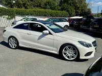 Used Mercedes E220 AMG line 177 HP (130 kW) 2017 White Coupe