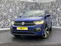 Used VW T-Cross R-line 115 HP (84 kW) 2020 Blue SUV