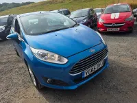 Used Ford Fiesta Zetec 2015 Blue Hatchback