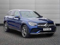 Used Mercedes GLC220 AMG line 194 HP (142 kW) 2020 Blue SUV
