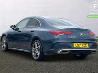 Used Mercedes CLA200 AMG Line Premium Plus 163 HP (119 kW) 2021 Blue Coupe