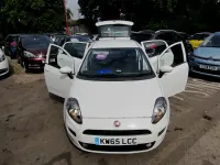 Used Fiat Punto Easy Plus 77 HP (56 kW) 2016 White Hatchback