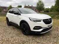 Used Vauxhall Grandland X SRi 130 HP (95 kW) 2021 Glacier white SUV