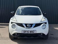 Used Nissan Juke Acenta 115 HP (84 kW) 2015 White SUV
