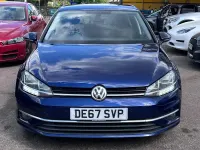 Used VW Golf VII GT 150 HP (110 kW) 2017 Blue Hatchback