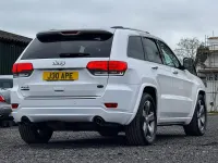 Used Jeep Grand Cherokee Overland 2017 White SUV