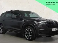 Used Skoda Kodiaq SportLine 150 HP (110 kW) 2023 Black SUV