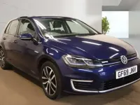 Used VW e-Golf 100 kW (136 HP) 2019 Blue Hatchback