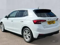 Used Skoda Fabia SE L 116 HP (85 kW) 2026 Moon white metallic Hatchback