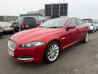 Begagnad Jaguar XF Premium Luxury 200 HK (147 kW) 2013 Röd Sedan