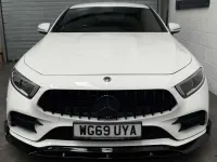 Käytetty Mercedes CLS350 AMG line 2019 Valkoinen Coupe - kaksiovinen