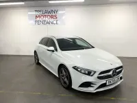 Used Mercedes A220 AMG line 190 HP (139 kW) 2020 White Hatchback
