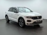 Used VW T-Roc R-line 150 HP (110 kW) 2021 White SUV