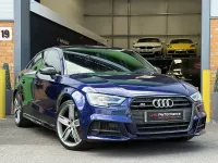 Used Audi S3 Black Edition 2017 Blue Sedan