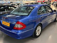 Used Mercedes E220 Avantgarde 170 HP (125 kW) 2007 Blue Sedan