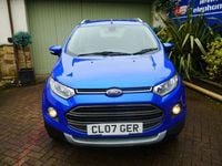 Used Ford Ecosport Titanium 125 HP (91 kW) 2015 Blue SUV