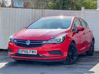 Used Vauxhall Astra Design Edition 125 HP (91 kW) 2016 Red Hatchback
