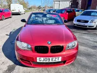 Used BMW 125 Cabriolet 2009 Red Cabriolet