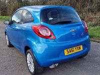 Used Ford Ka Zetec 69 HP (50 kW) 2011 Blue Hatchback
