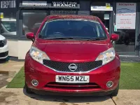 Used Nissan Note Acenta Premium 90 HP (66 kW) 2015 Red Hatchback