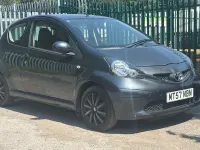 Used Toyota Aygo 67 HP (49 kW) 2007 Grey Hatchback