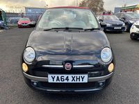 Used Fiat 500C Lounge 69 HP (50 kW) 2015 Black Cabriolet