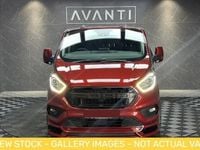 Used Ford Transit Custom Limited 130 HP (95 kW) 2020 Red Van