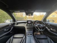 Used Mercedes GLC220 AMG line 170 HP (125 kW) 2018 Silver SUV