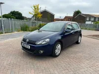 Used VW Golf VII 2013 Blue Hatchback