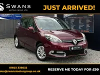 Used Renault Scénic III Dynamique 110 HP (80 kW) 2013 Red MPV