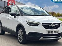 Used Vauxhall Crossland X Sport 110 HP (80 kW) 2019 White SUV
