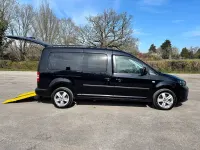 Used VW Caddy Life 102 HP (75 kW) 2014 Black MPV