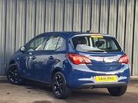 Used Vauxhall Corsa SRi 75 HP (55 kW) 2018 Blue Hatchback