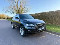 Used Audi Q5 S-line plus 177 HP (130 kW) 2014 Black SUV