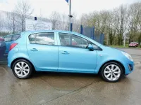 Used Vauxhall Corsa Active 85 HP (62 kW) 2012 Blue Hatchback