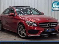 Used Mercedes C250 AMG Line Premium Plus 204 HP (150 kW) 2018 Red Sedan
