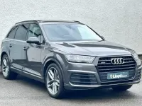 Begagnad Audi Q7 Black Edition 286 HK (210 kW) 2019 Grå SUV