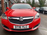 Used Vauxhall Insignia SRi 140 HP (102 kW) 2016 Red Hatchback