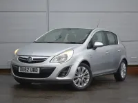 Used Vauxhall Corsa 100 HP (73 kW) 2012 Silver Hatchback