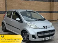 Used Peugeot 107 68 HP (50 kW) 2010 Silver Hatchback
