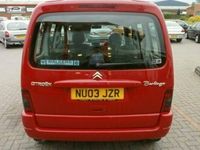 Used Citroën Berlingo 110 HP (80 kW) 2003 MPV