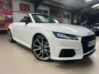 Used Audi TT Black Edition 180 HP (132 kW) 2017 White Coupe