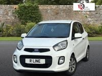 Used Kia Picanto 65 HP (47 kW) 2016 White Hatchback