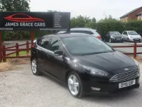 Used Ford Focus Zetec 120 HP (88 kW) 2016 Black Hatchback