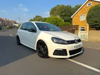 Used VW Golf VI R 270 HP (198 kW) 2010 White Hatchback