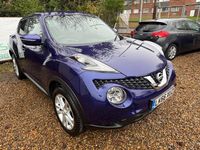 Used Nissan Juke N-Connecta 2016 Blue SUV