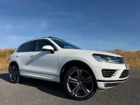 Used VW Touareg R-line Plus 262 HP (192 kW) 2017 White SUV
